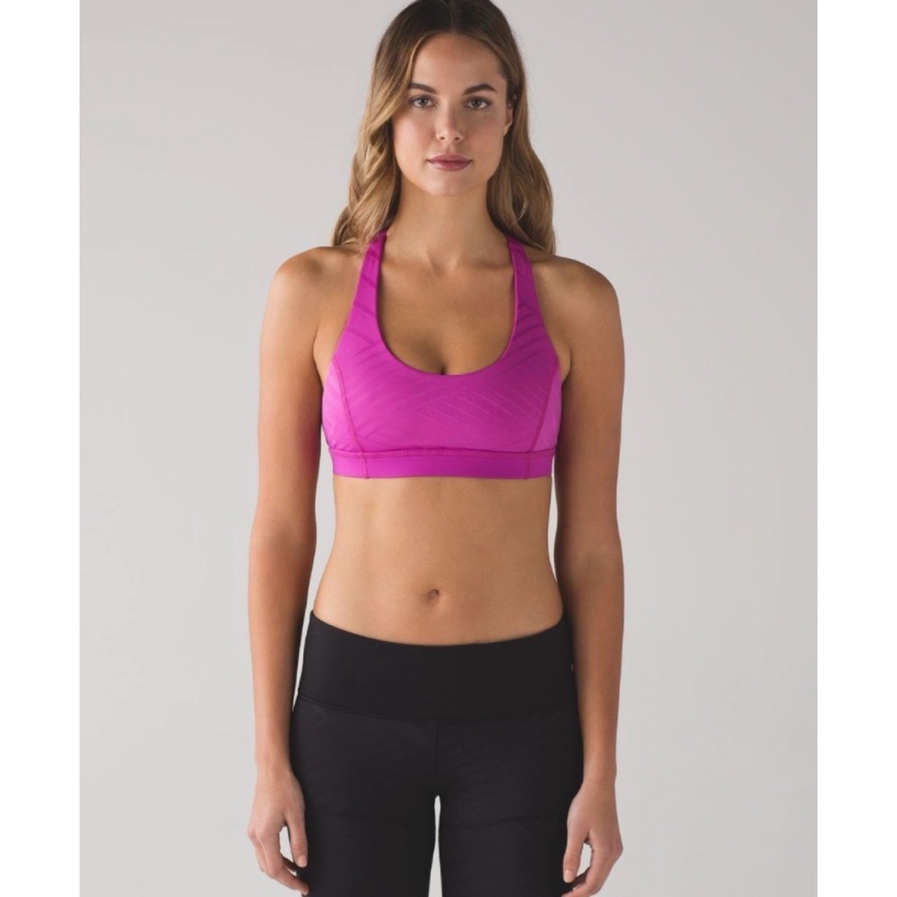 Lululemon Hot Like Agni Bra Polar Pink 2
